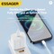 Фото - Мережевий зарядний пристрій Essager Vanjane 20W USB-C White (EFJB02-XBL02-T) + кабель Lightning | click.ua