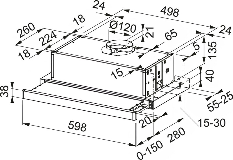 Витяжка Franke Smart FSM 601 BK GL 2 (315.0737.227)