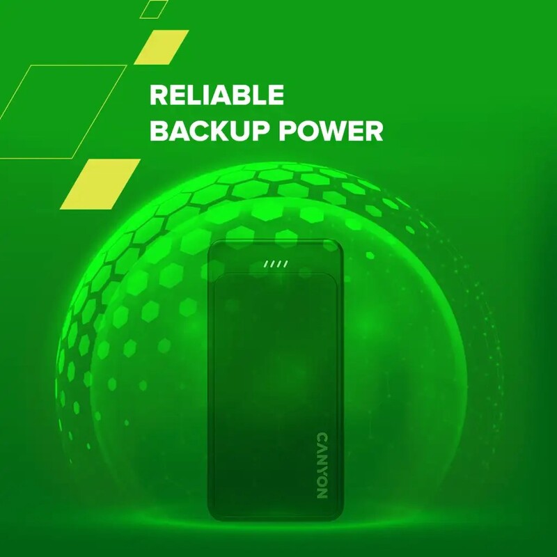 Універсальна мобільна батарея Canyon OnPower 200 20000mAh Black (CNS-CPB200B)