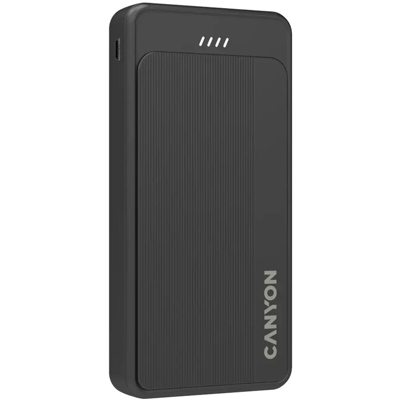 Універсальна мобільна батарея Canyon OnPower 200 20000mAh Black (CNS-CPB200B)