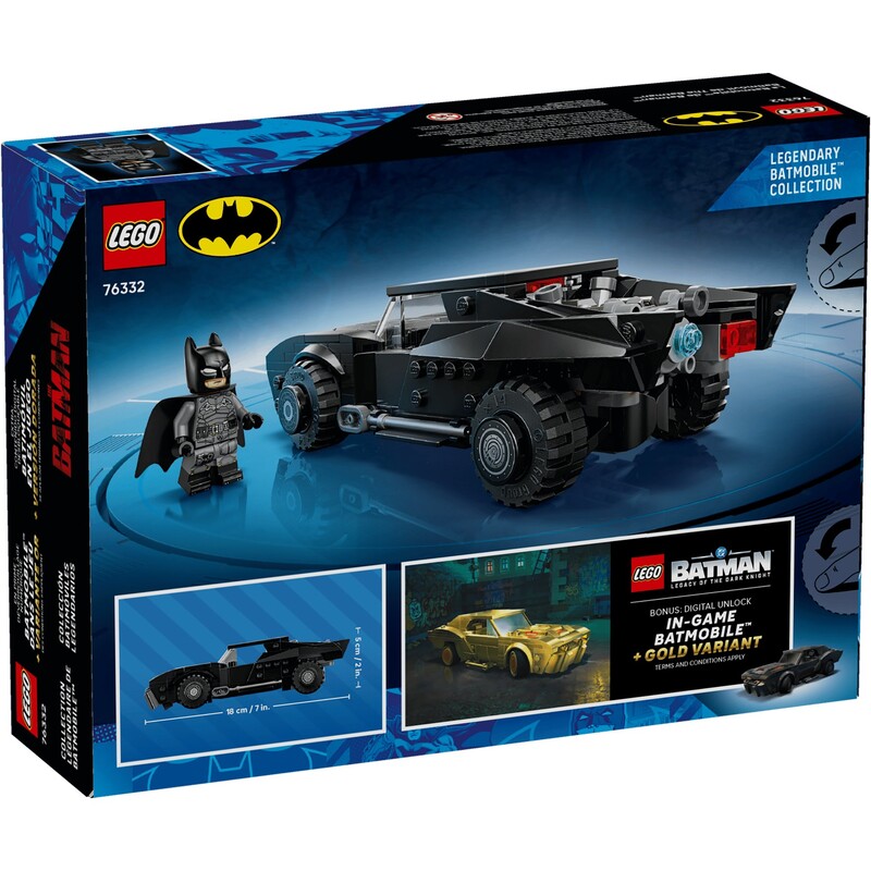 Конструктор LEGO Super Heroes DC Batman: Бетмобіль (76332)