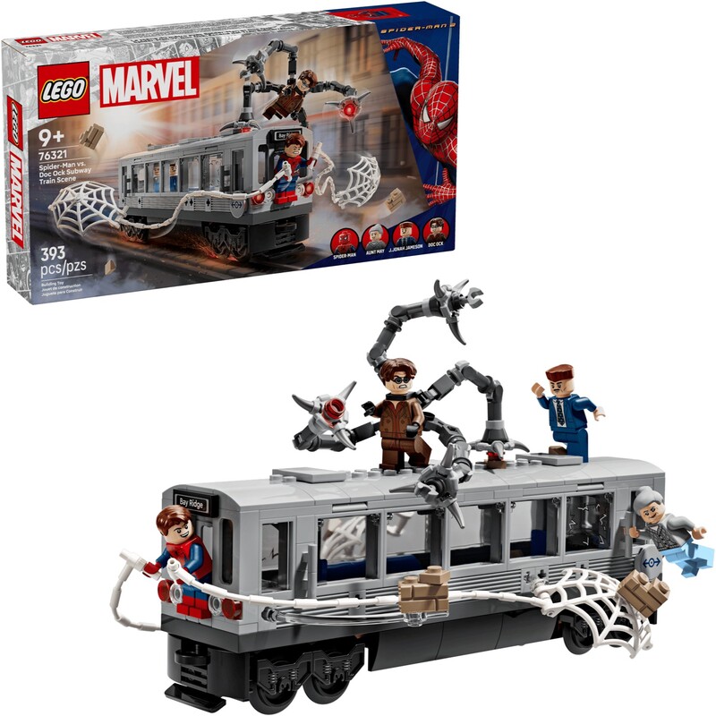 Конструктор LEGO Marvel Super Heroes Людина-Павук проти Дока Ока: Сцена в метро (76321)