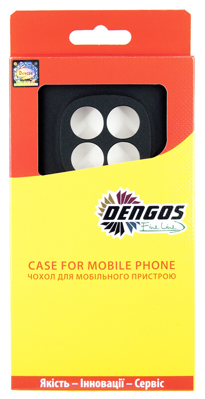 Чохол-накладка Dengos для Xiaomi Redmi Note 15 Black (DG-KM-CCRB-33) + ремінець