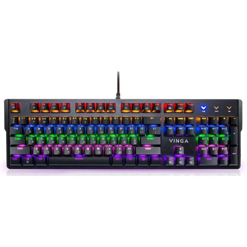 Клавіатура Vinga KBGM160 Black