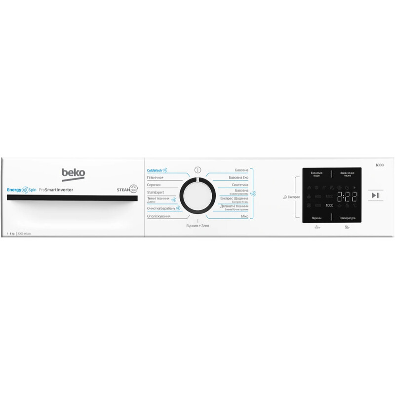 Пральна машина Beko BM3WFU38215WB