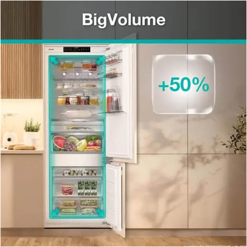 Вбудований холодильник Gorenje NRKI619D61WFE
