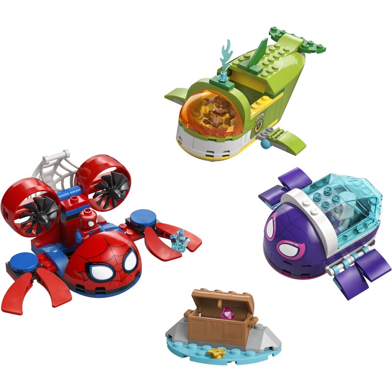 Конструктор LEGO Spidey Паук: Подводные транспортные средства (11207)