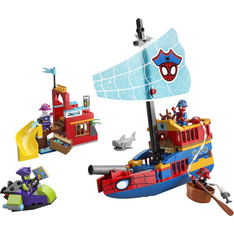 Конструктор LEGO Spidey Піратський корабель команди Павука (11208)