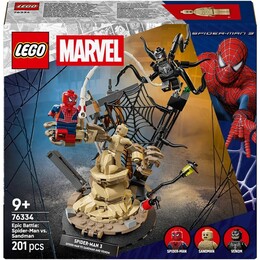 Конструктор LEGO Super Heroes Легендарна битва: Людина-павук vs. Піщана людина (76334)