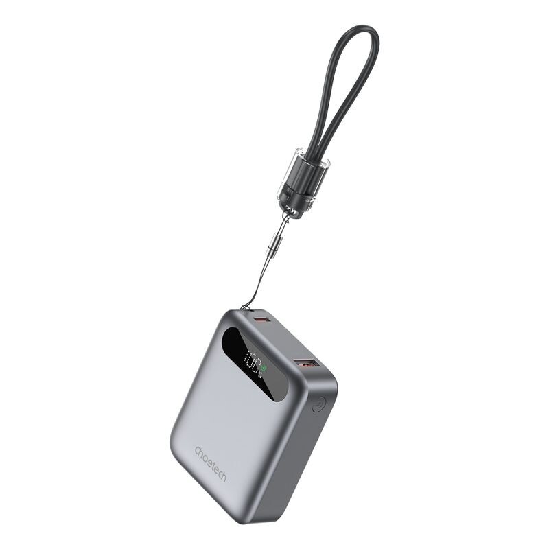 Універсальна мобільна батарея Choetech B862 10000mAh 22.5W Grey (B860-CCGY)