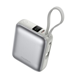 Универсальная мобильная батарея Choetech B832 10000mAh 35W Silver (B832-SL)