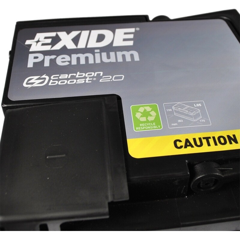 Акумулятор автомобільний Exide SLA 100Ah 900А 12V R+ (EA1000)