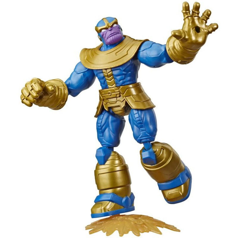 Коллекционная фигурка Hasbro Avengers Bend and Flex Thanos (E7377_E8344)