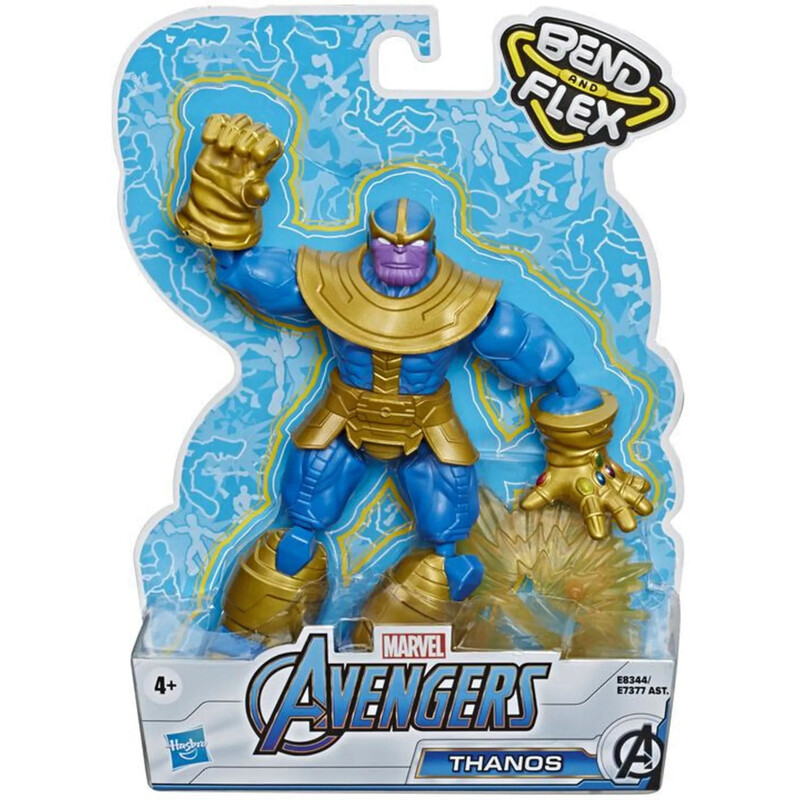 Коллекционная фигурка Hasbro Avengers Bend and Flex Thanos (E7377_E8344)