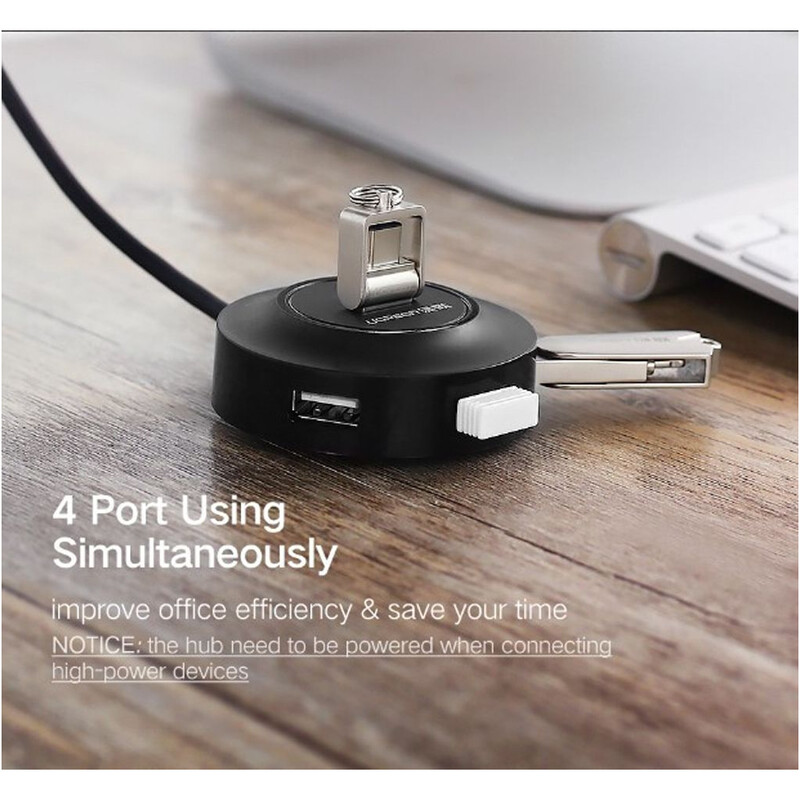 USB-хаб Ugreen CR106 USB 2.0 - 4xUSB 2.0 (20277)