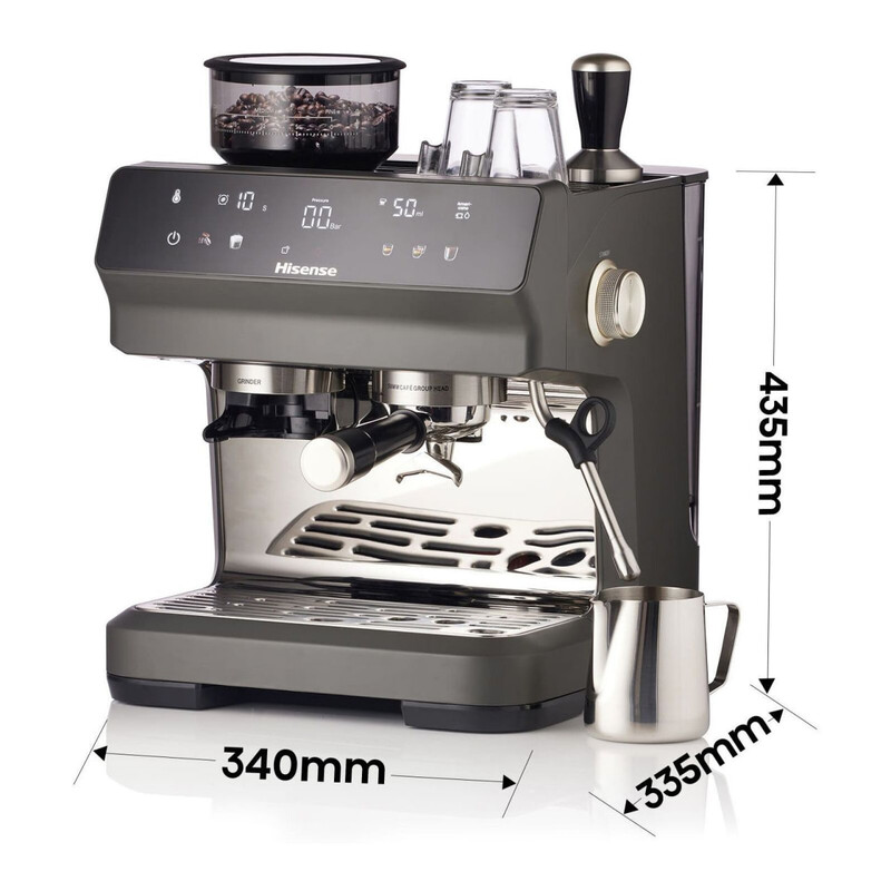 Кофеварка рожковая Hisense HSACM20LP