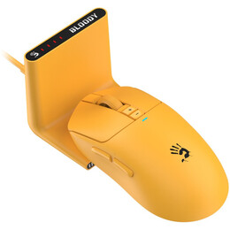 Мышь беспроводная Bloody R72 Ultra Tower Yellow