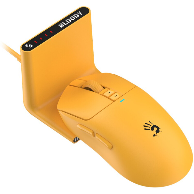 Мышь беспроводная Bloody R72 Ultra Tower Yellow
