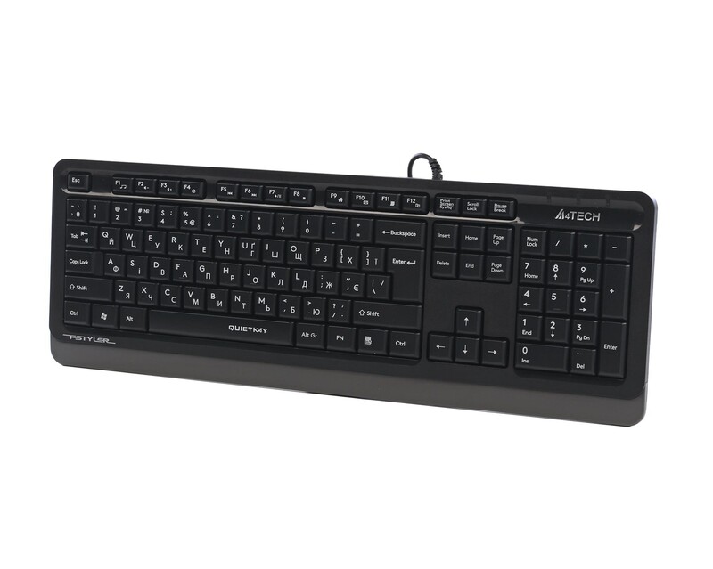 Клавиатура A4Tech FK10Q Grey