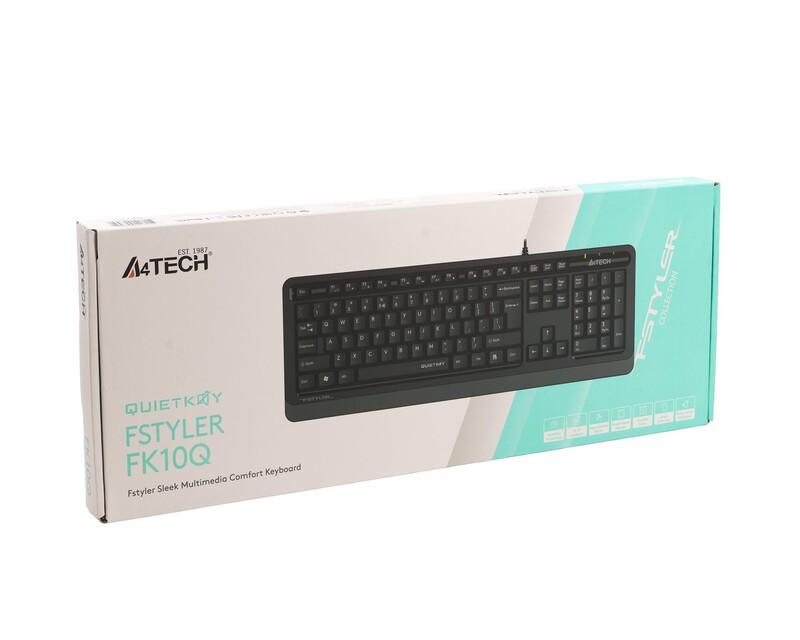 Клавиатура A4Tech FK10Q Grey