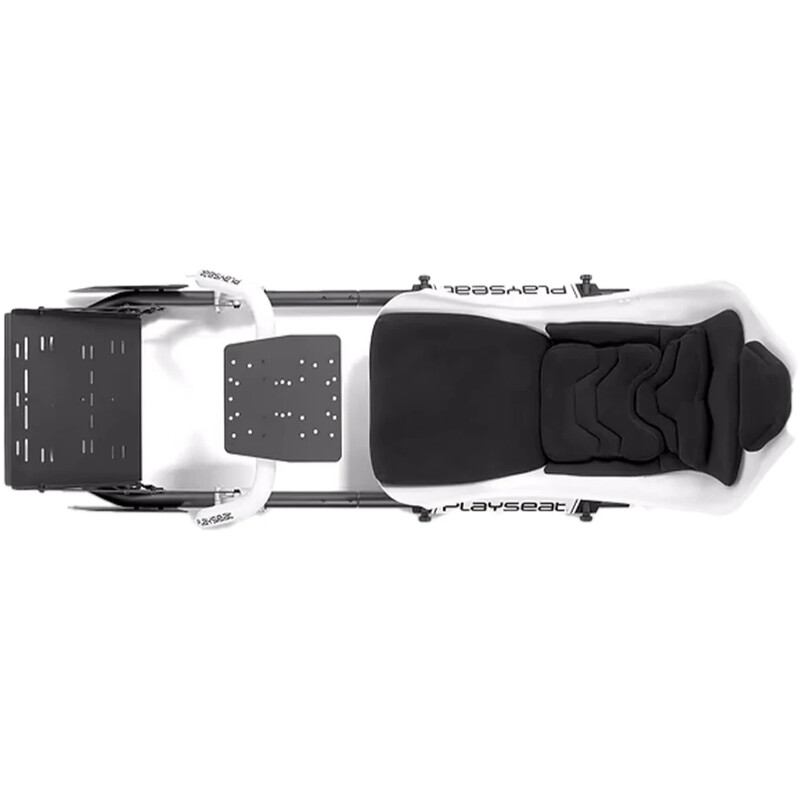Крісло-кокпіт з кріпленням для керма та педалей Playseat Formula Instinct - F1 Edition White/Black (FO.00334)