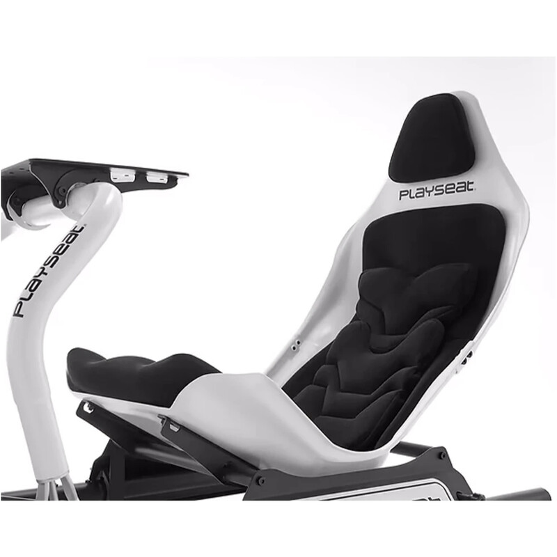 Крісло-кокпіт з кріпленням для керма та педалей Playseat Formula Instinct - F1 Edition White/Black (FO.00334)
