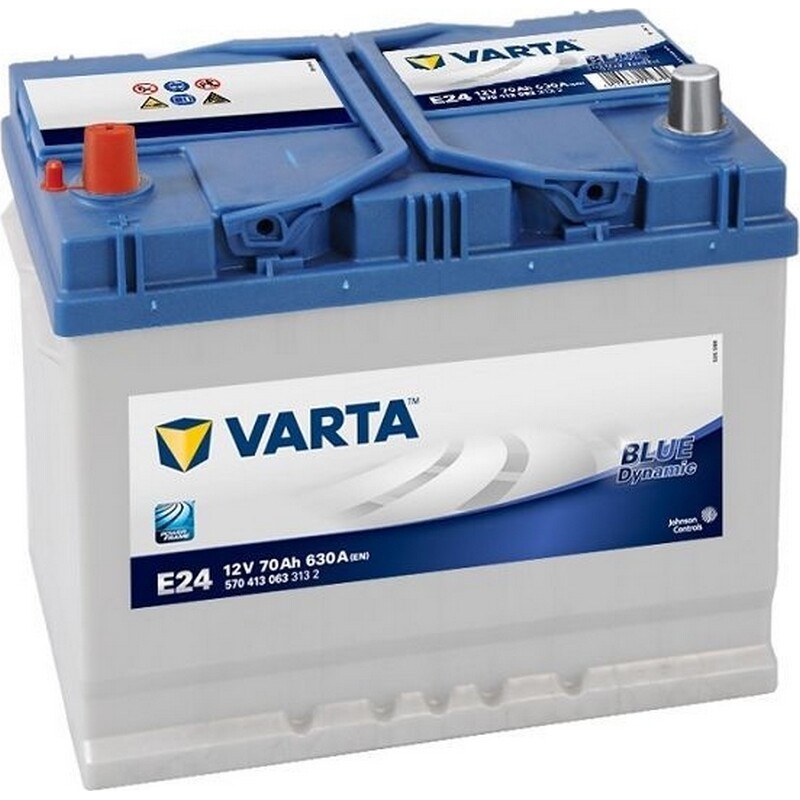 Акумулятор автомобільний Varta Blue Dynamic SLA 70Ah 630А 12V L+ (570413063)
