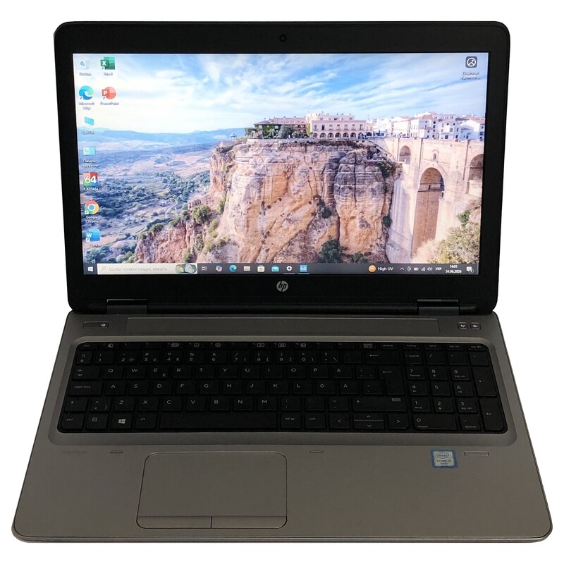 Ноутбук HP ProBook 650 G2 / 15.6" (1366x768) / i3-6100U / 8GB / 256GB SSD / Win10Pro - Б/в