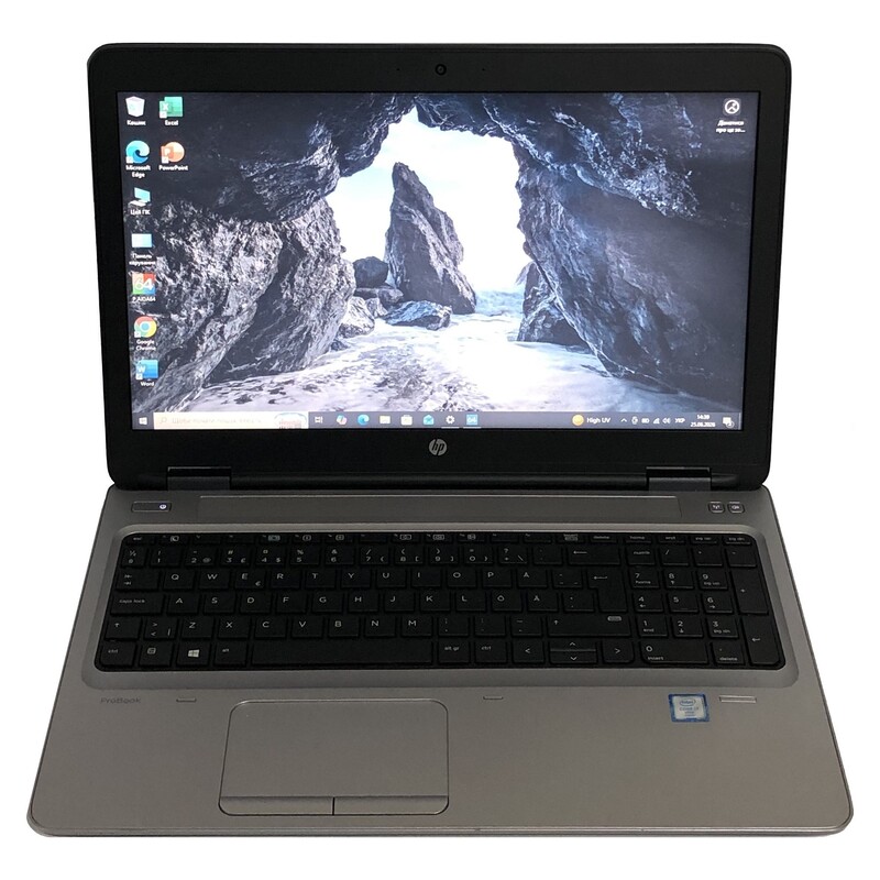 Ноутбук HP ProBook 650 G2 / 15.6" (1366x768) / i7-6820HQ / 8GB / 256GB SSD / Win10Pro - Б/в