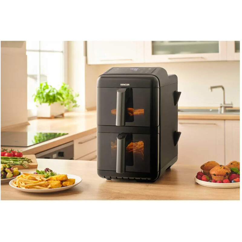 Мультипечь Sencor Dual Vita Fryer SFR 1250BK