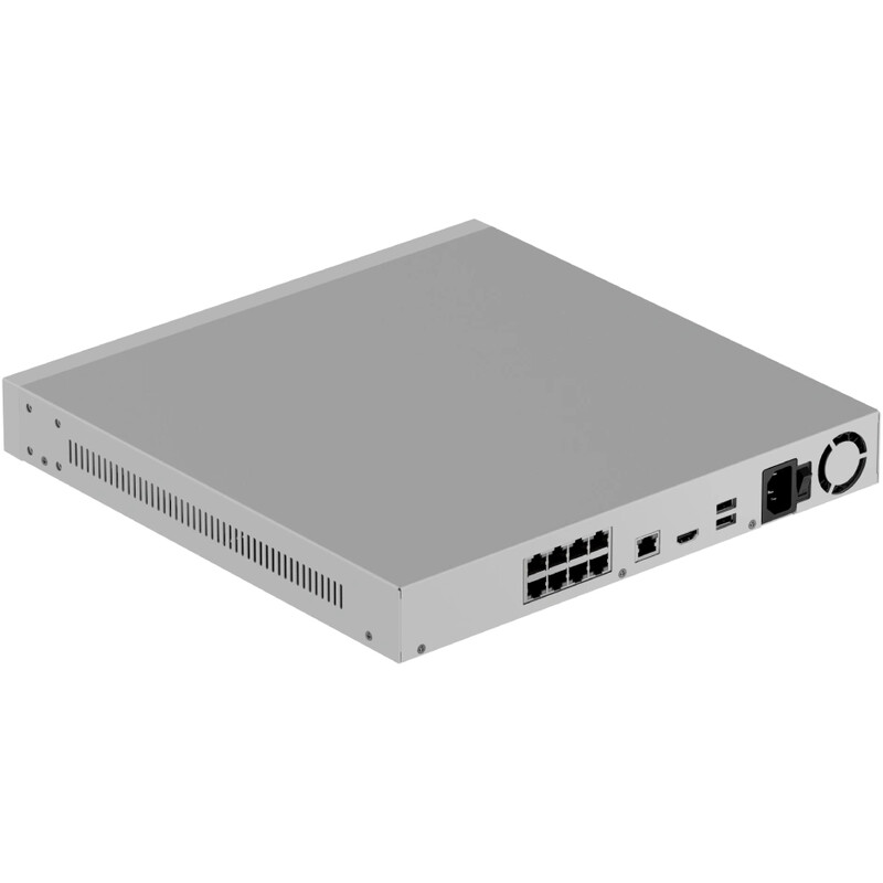 Відеореєстратор Ajax NVR H2D8PAC (8ch) white (140913.122.WH1)