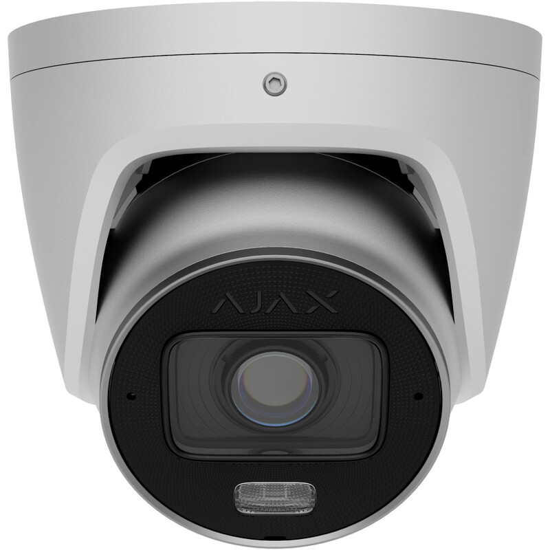 IP-камера Ajax TurretCam HLVF (8 Mp) White (126283.197.WH1)