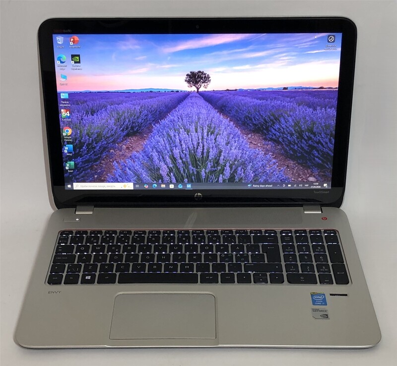 Ноутбук HP ENVY TouchSmart 15-j036eo / 15.6" FullHD IPS Touch / i7-4702MQ / 16GB / 1TB HDD / NVidia GeForce GT 750M, 2GB / Win10Pro / Backlight / сканер відбитка - Б/в