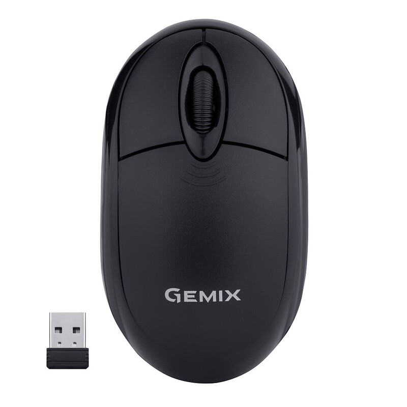 Миша бездротова Gemix GM185 Black