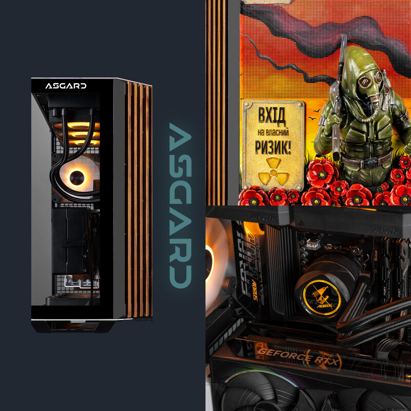 Кастомний ПК ASGARD ONE STALKER RTX 5080 / Ryzen 9 9950X3D / DDR5 48GB / SSD 2TB (ASG-ONE-5080-7567)