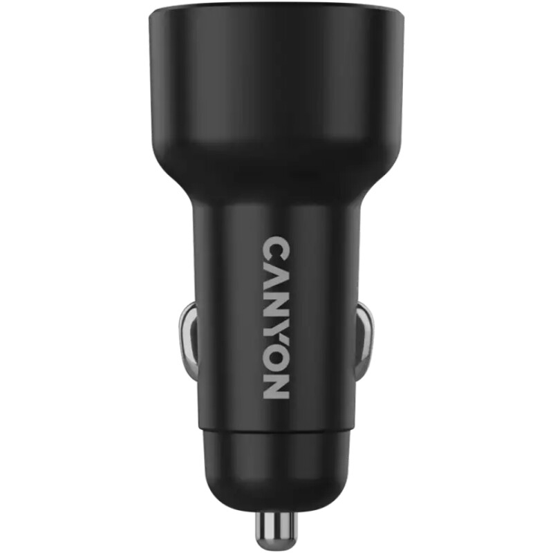 Автомобильний зарядний пристрій Canyon OnDrive 85 Black (CNE-CCABR8AC)