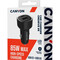 Фото - Автомобильний зарядний пристрій Canyon OnDrive 85 Black (CNE-CCABR8AC) | click.ua