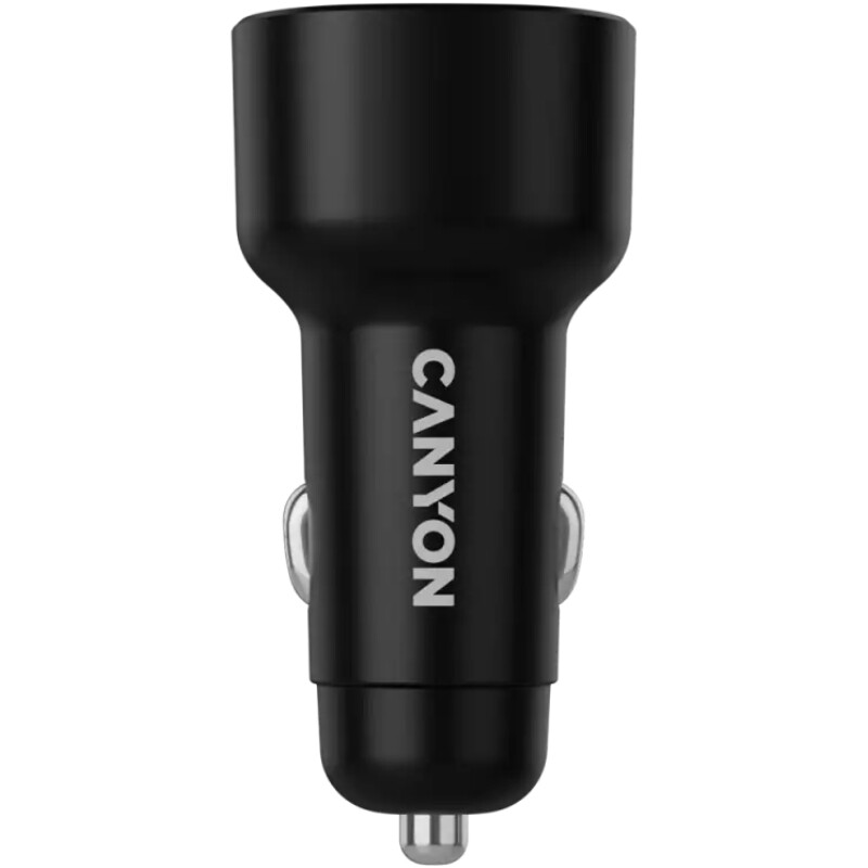 Автомобильний зарядний пристрій Canyon OnDrive 60 Black (CNE-CCABR3CC)