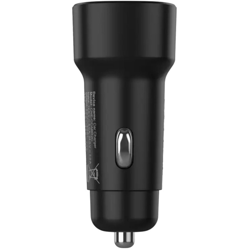 Автомобильний зарядний пристрій Canyon OnDrive 30 Black (CNE-CCABR2C)