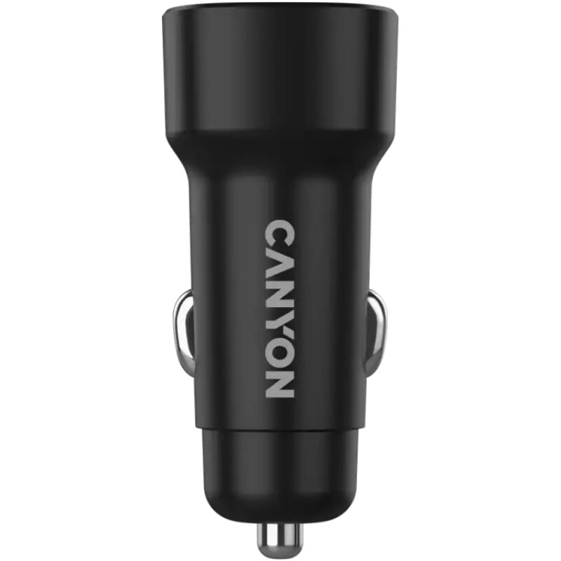 Автомобильний зарядний пристрій Canyon OnDrive 30 Black (CNE-CCABR2C)