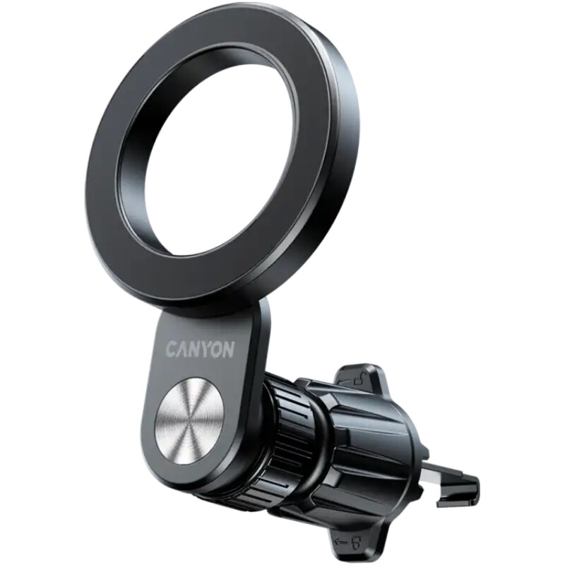 Тримач автомобільний Canyon OnGrip 12 Black (CNS-CCHM12)