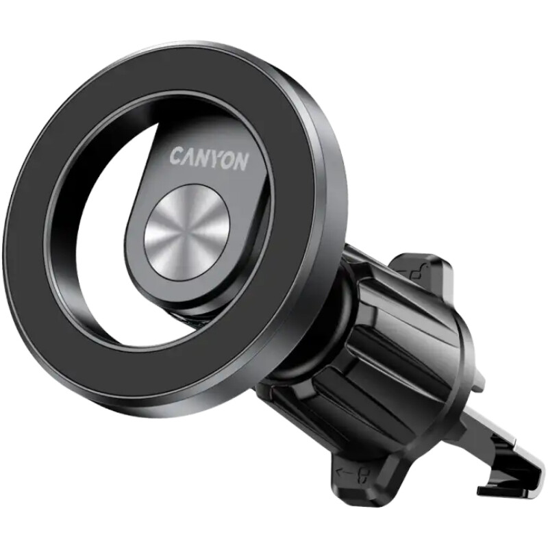 Тримач автомобільний Canyon OnGrip 12 Black (CNS-CCHM12)