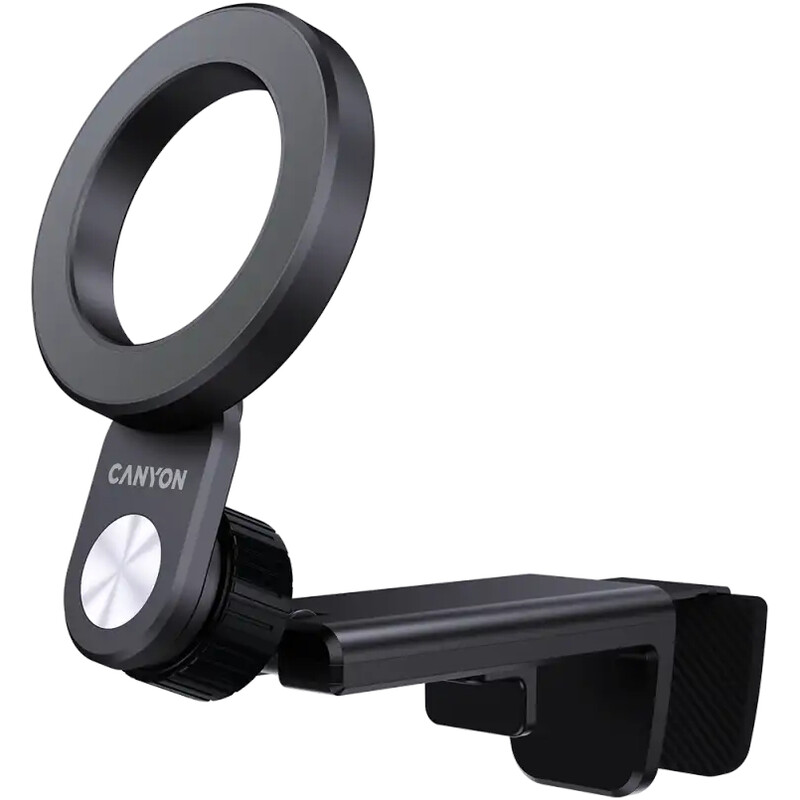 Тримач автомобільний Canyon OnGrip 11 Black (CNS–CCHM11)