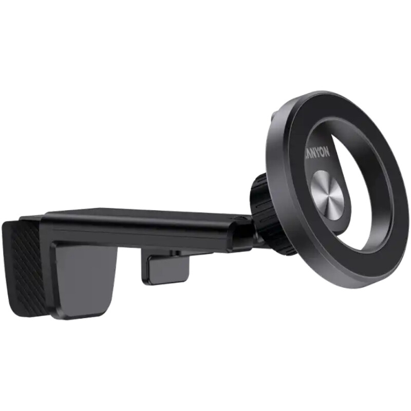 Тримач автомобільний Canyon OnGrip 11 Black (CNS–CCHM11)