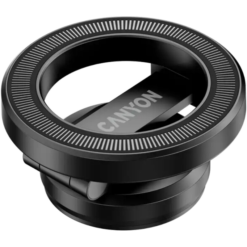 Тримач автомобільний Canyon OnGrip 10 Black (CNS-CCHM10)