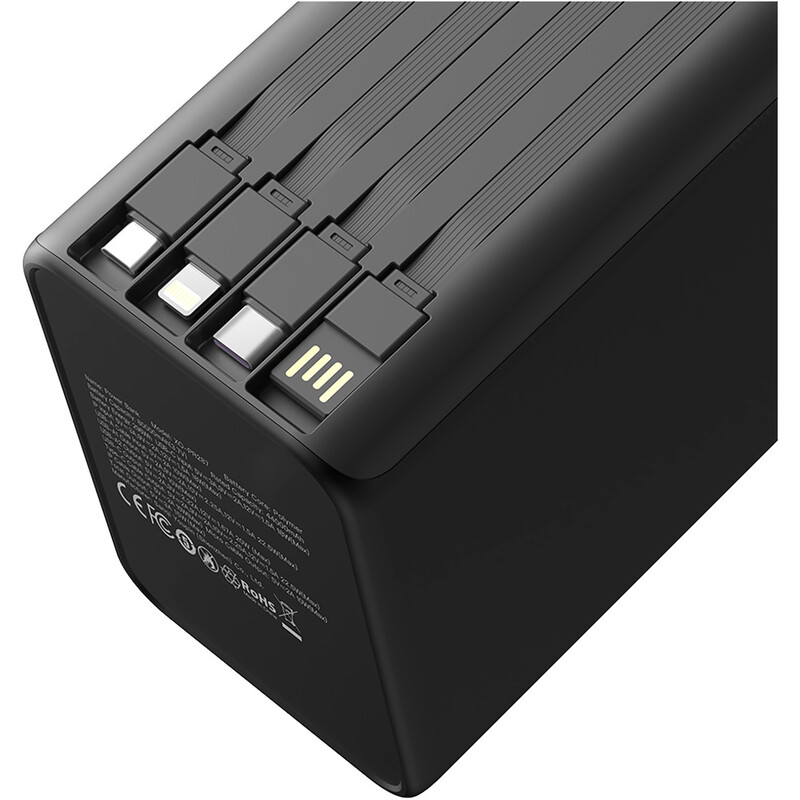 Універсальна мобільна батарея XO PR28780000mAh Black