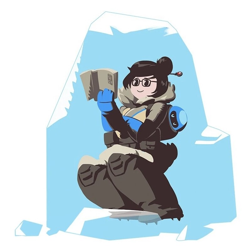 Футболка Overwatch Mei M White (ABYTEX452M)