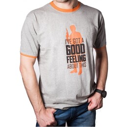 Футболка Star Wars Good Feeling S Gray (5908305221173)