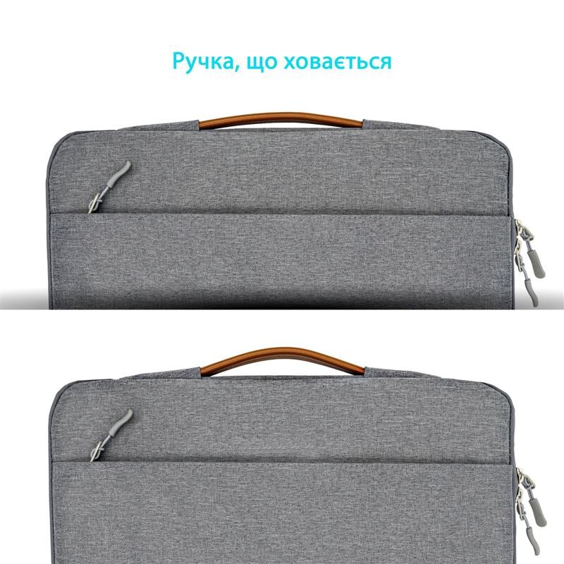 Чохол-сумка для ноутбука Grand-X SLX-14G 14" Grey