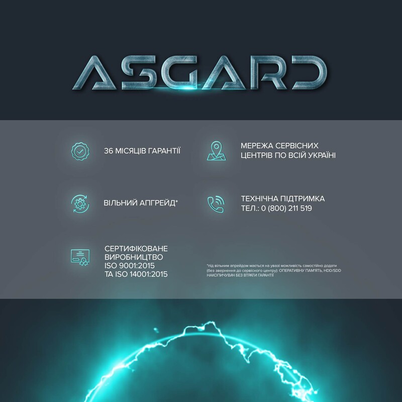 Комп`ютер ASGARD CREATOR RTX 5090 / Ryzen 9 9900X / DDR5 64GB / SSD 2TB (ASG-C-5090-0018)